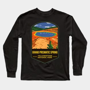 Grand Prismatic Spring Yellowstone National Park Long Sleeve T-Shirt